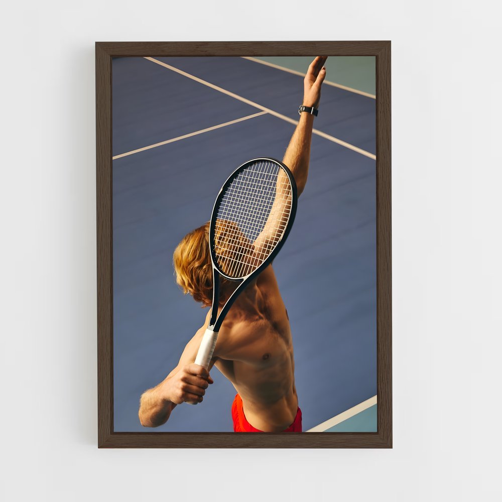 Poster Andrey rublev – affiche Tennis (vue 5)